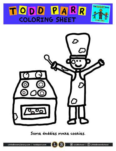 Todd Parr Coloring Page
