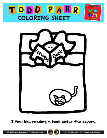 Todd Parr Coloring Page