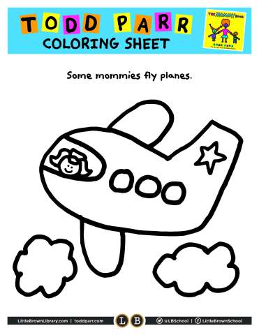 Todd Parr Coloring Page