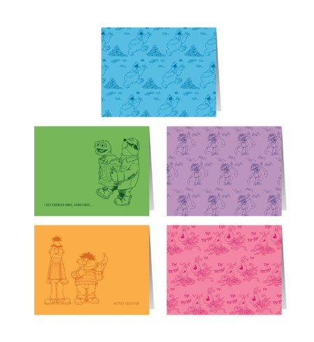 Sesame Street Notecards