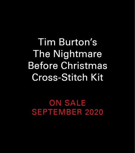 Tim Burton's The Nightmare Before Christmas Cross-Stitch Kit