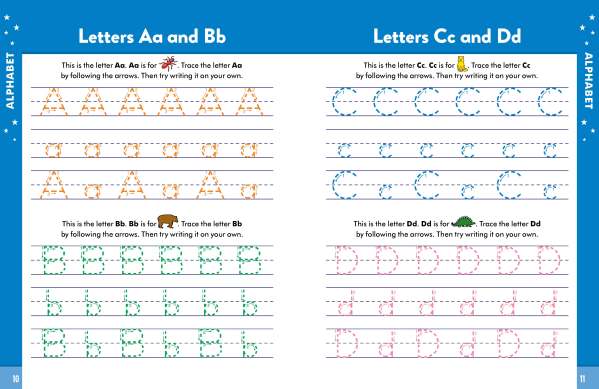 Sample Spreads for Get Ready for School First Grade Revised Edition