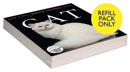 Cat Page-A-Day® Gallery Calendar Refill Pack 2023