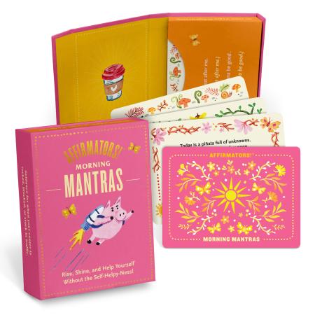 Affirmators! Mantras Morning Day Affirmation Cards Deck (30 Cards)