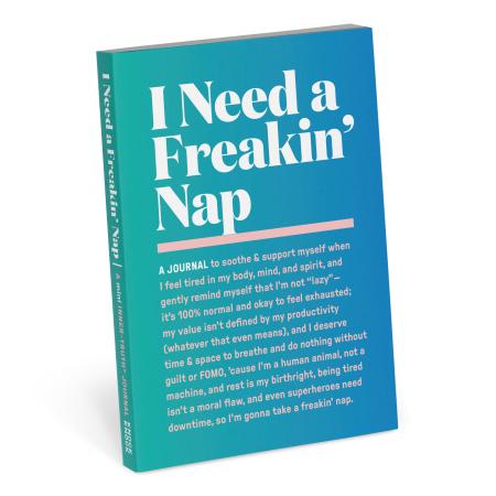 I Need a Freakin’ Nap Mini Inner-Truth Journal (Pastel Version)