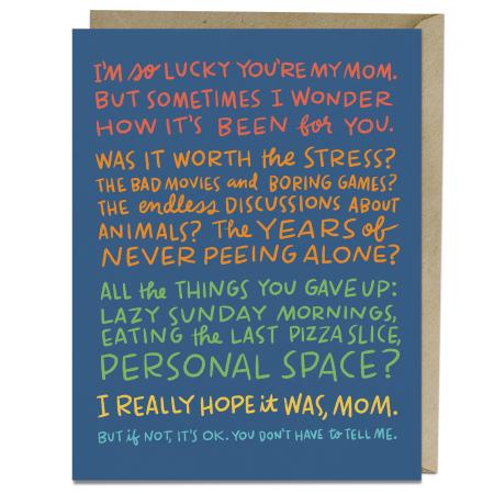 How It’s Been Mother’s Day Card