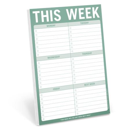 This Week Pad (Sage Green)